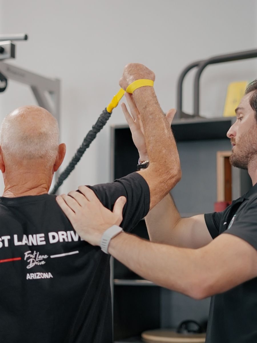 Laser therapy injury rehabilitation and recovery at Motus in Scottsdale